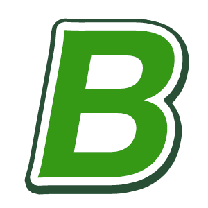 B