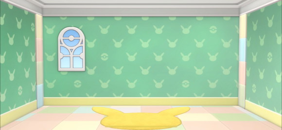 お花畑の部屋