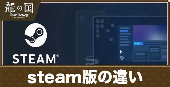 Steam版(PC)の違い