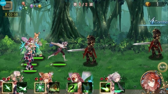 戦略型のリアルタイム横スクロールRPG