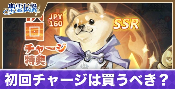初回チャージは買うべき？
