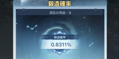 鍛造確率