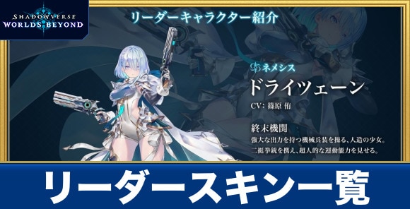 リーダースキン一覧