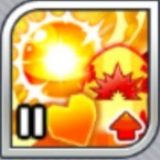 攻撃力アップ+気力(アクション)(大)