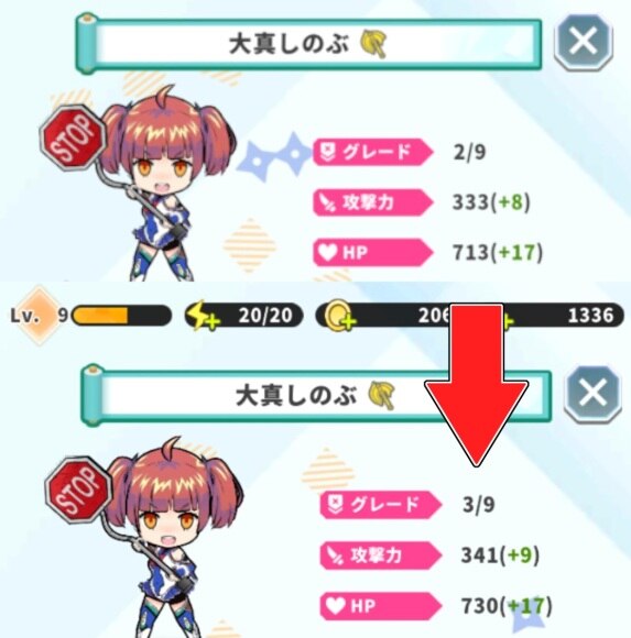 キャラ育成