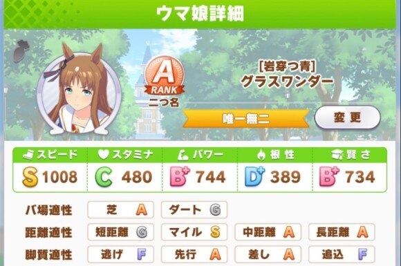 ウマ娘 グラスワンダーの育成方法とおすすめサポート編成 アルテマ