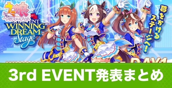 3rd EVENT発表まとめ