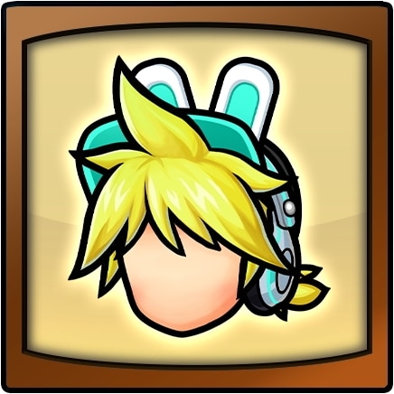 鏡音レン×かぷりっちょのヘア