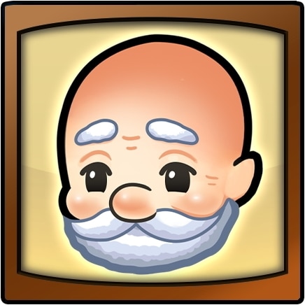 サンタなフェイス