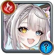 浜辺の黒猫娘ノイシャ