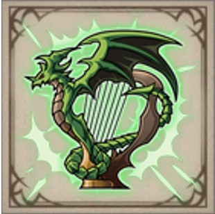 緑竜の霊琴