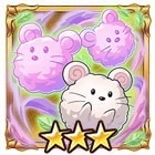 躍動するネズミさんたち