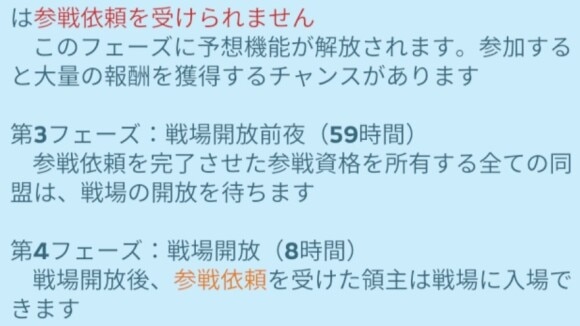 第3フェーズ 戦場開放前夜