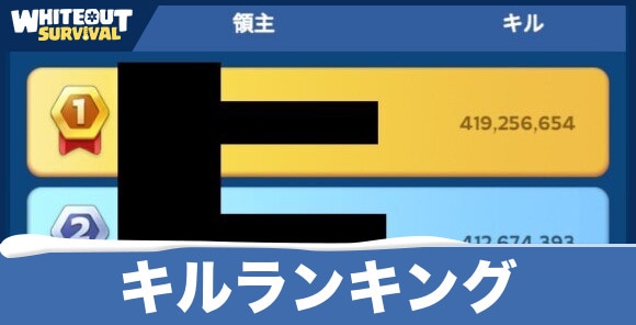 キルランキング
