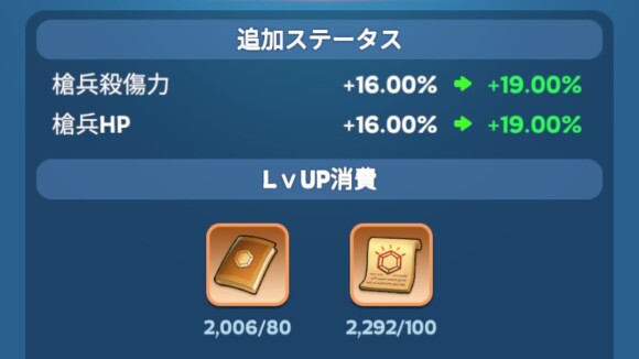 領主装備宝石を強化