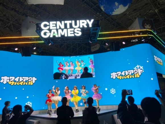 アイドルグループが登場
